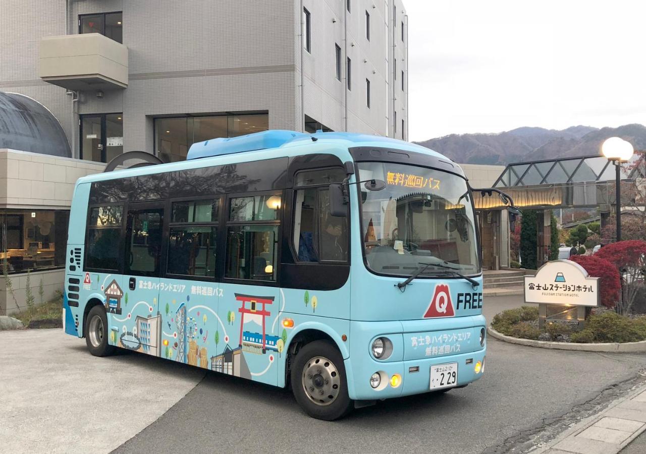 Fujisan Station Hotel Fujiyoshida Exterior foto